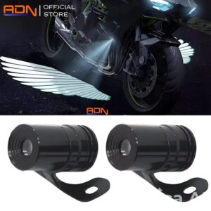 2 pcs lampu laser angel wing led kolong indikator motor adn universal a18