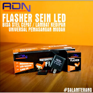 flasher flaser sein sen led lampu kedip motor xcase adn sign